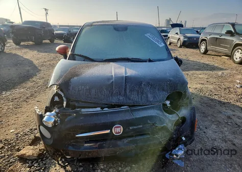 2013 Fiat 500 Electric z USA, uszkodzony, nr VIN 3C3CFFGEXDT732133